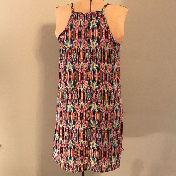 New Recruit Maternity Bright Print Sundress - Size Small - Picture 8 of 11